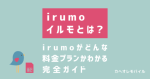 イルモとは？ ドコモの新料金プランを完全解説【irumo完全ガイド】